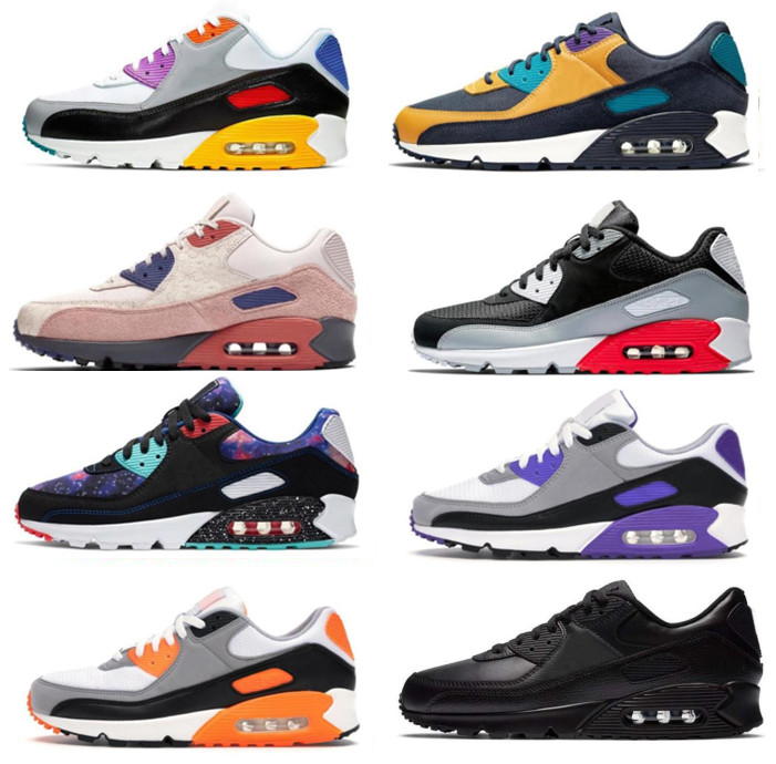 

OG 90 90S Running Shoes Men Triple White Obsidian Green Grape Infrared London Supernova Bred Solar Flare Orange Camo Designer Airma Mens Trainers Sneakers, Please contact us