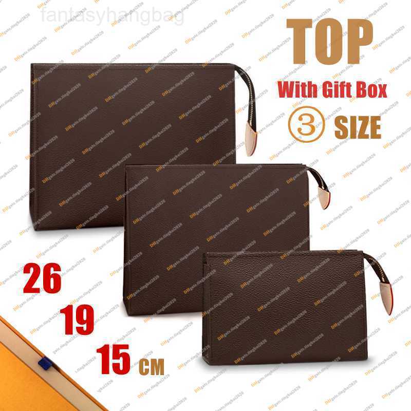 

lvs bag Louisity Designer Fashion Toiletry Bag Toiletries Pouch 26/19/15cm Cosmetic Bags Storage Handbag Wallet Coin Purse YO23, 3 size
