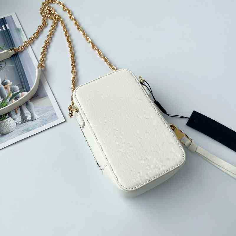 

Marc Tote Bag Evening Designer Bag Shoulder Phone Women Camera Croboby Leather Lady Wallet 220629, Black