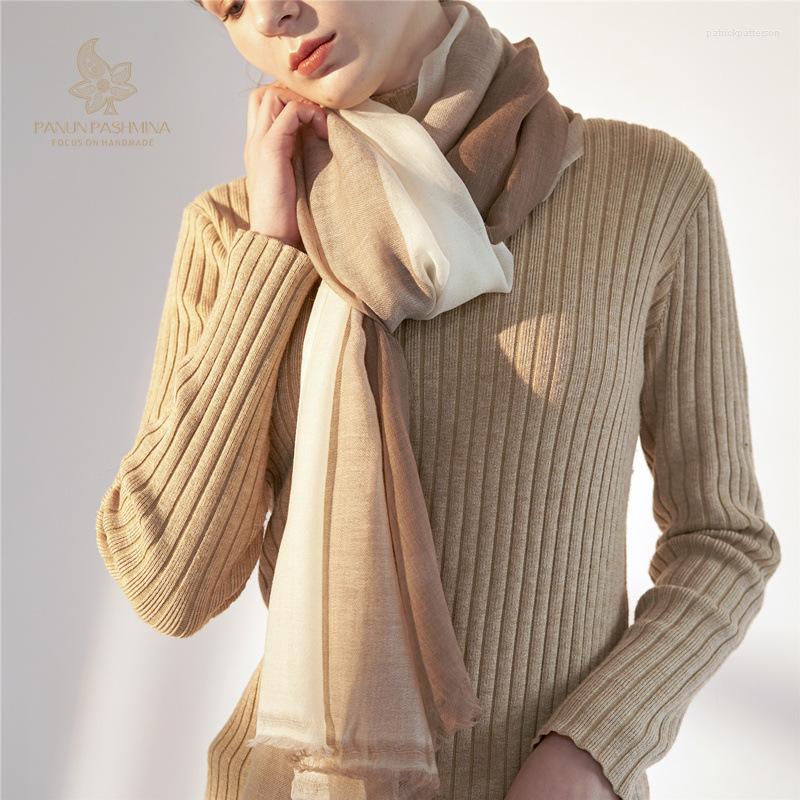 

Scarves Ring Cashmere Scarf Women Nepal Factory Handmade Winter Autumn Warm Thin Pashmina Fashion Echarpe Ladies