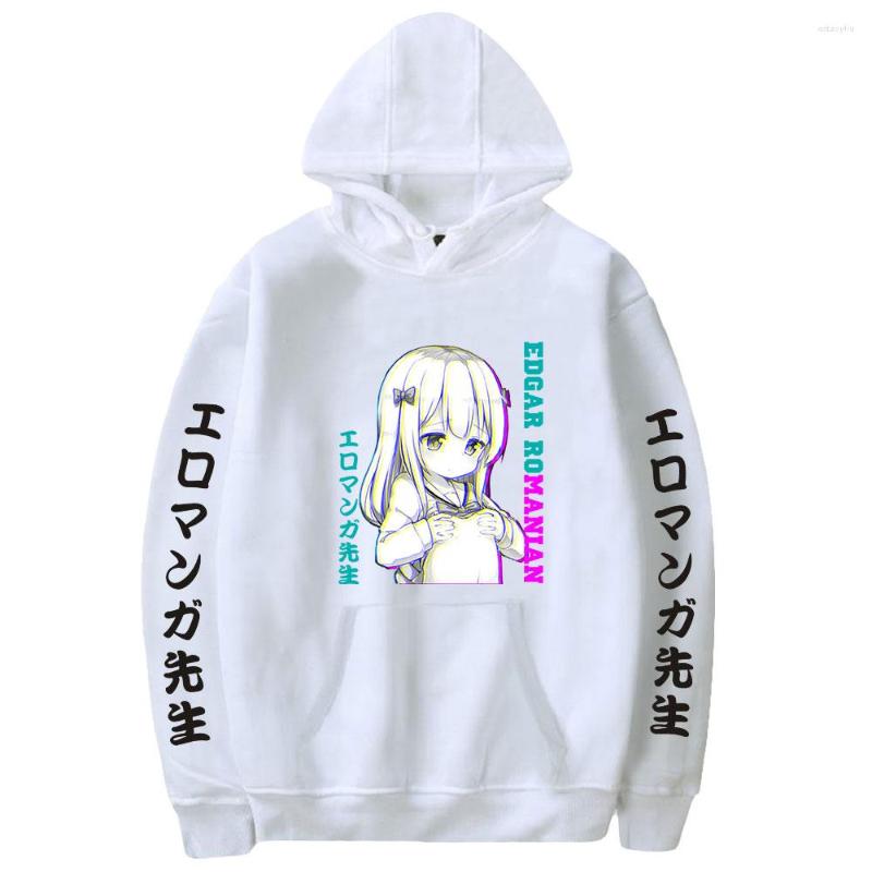 

Men's Hoodies Men's Hoodie Izumi Sagiri Eromanga Sensei Tops Autumn Winter Holiday Men/Women Hooded Kawaii Streetwear Casual Pullovers, Black