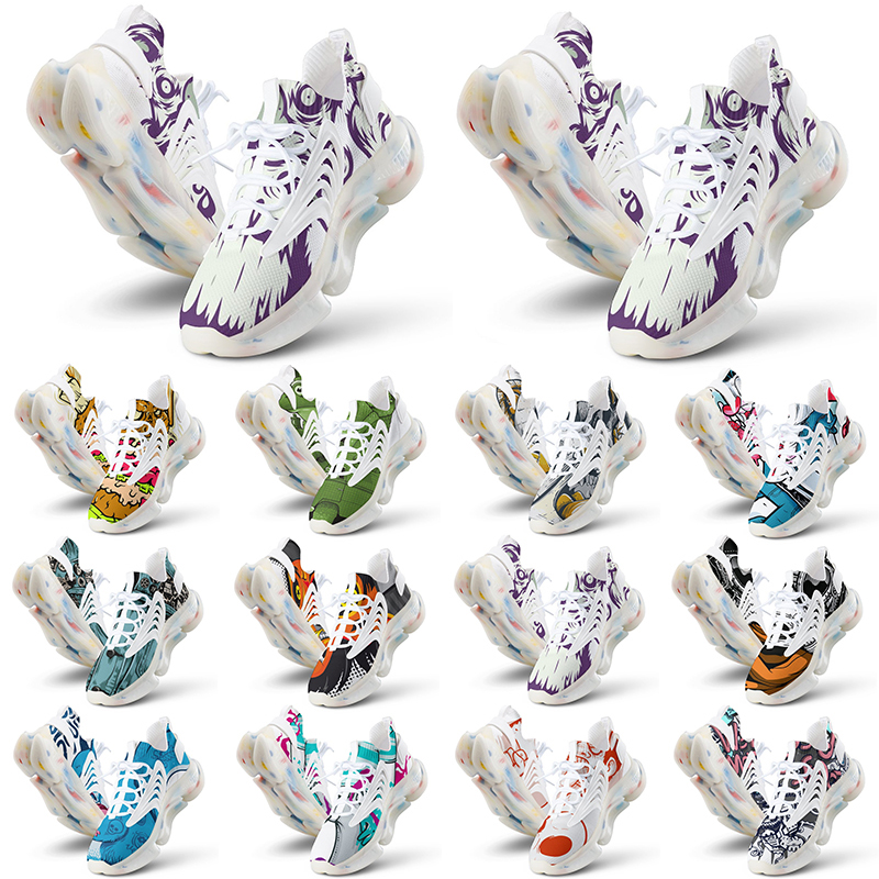 

customs shoes mens womens runnings shoes DIY multis color black whites grey triple red purple orange men customized sports sneakers trainers, 13