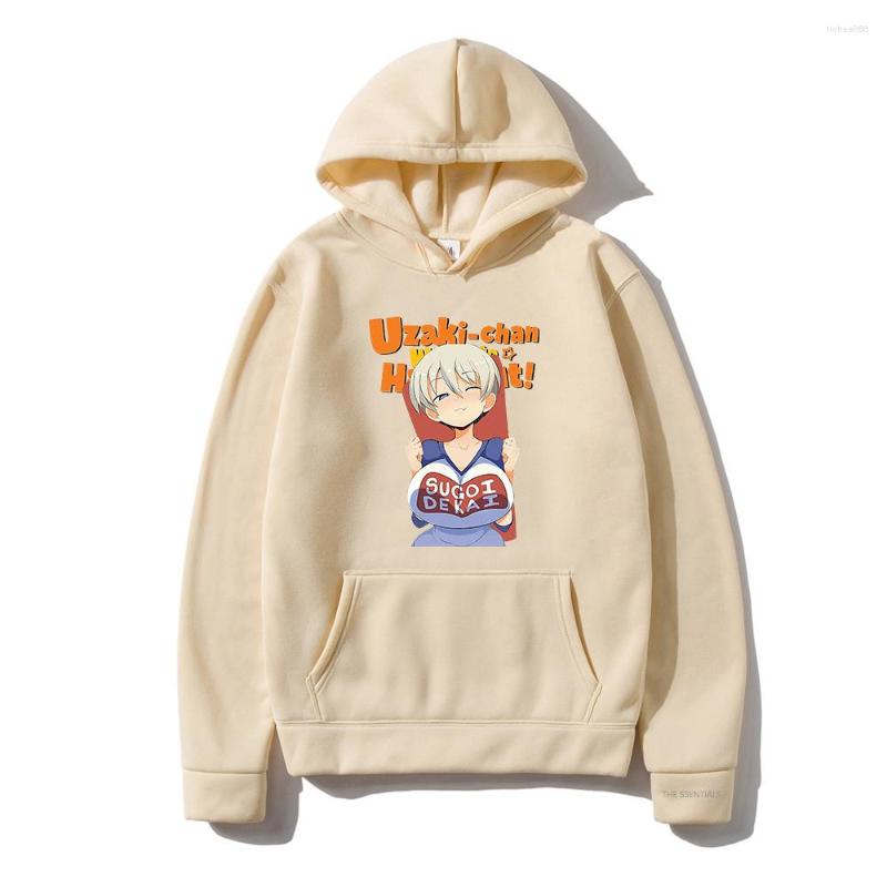 

Men's Hoodies Uzaki Chan Wants To Hang Out Hoodie Men/Women Aesthetic Graphic Kawaii Hana Unisex Anime Hooded Sweatshirts Bluzy, 13780-hi15