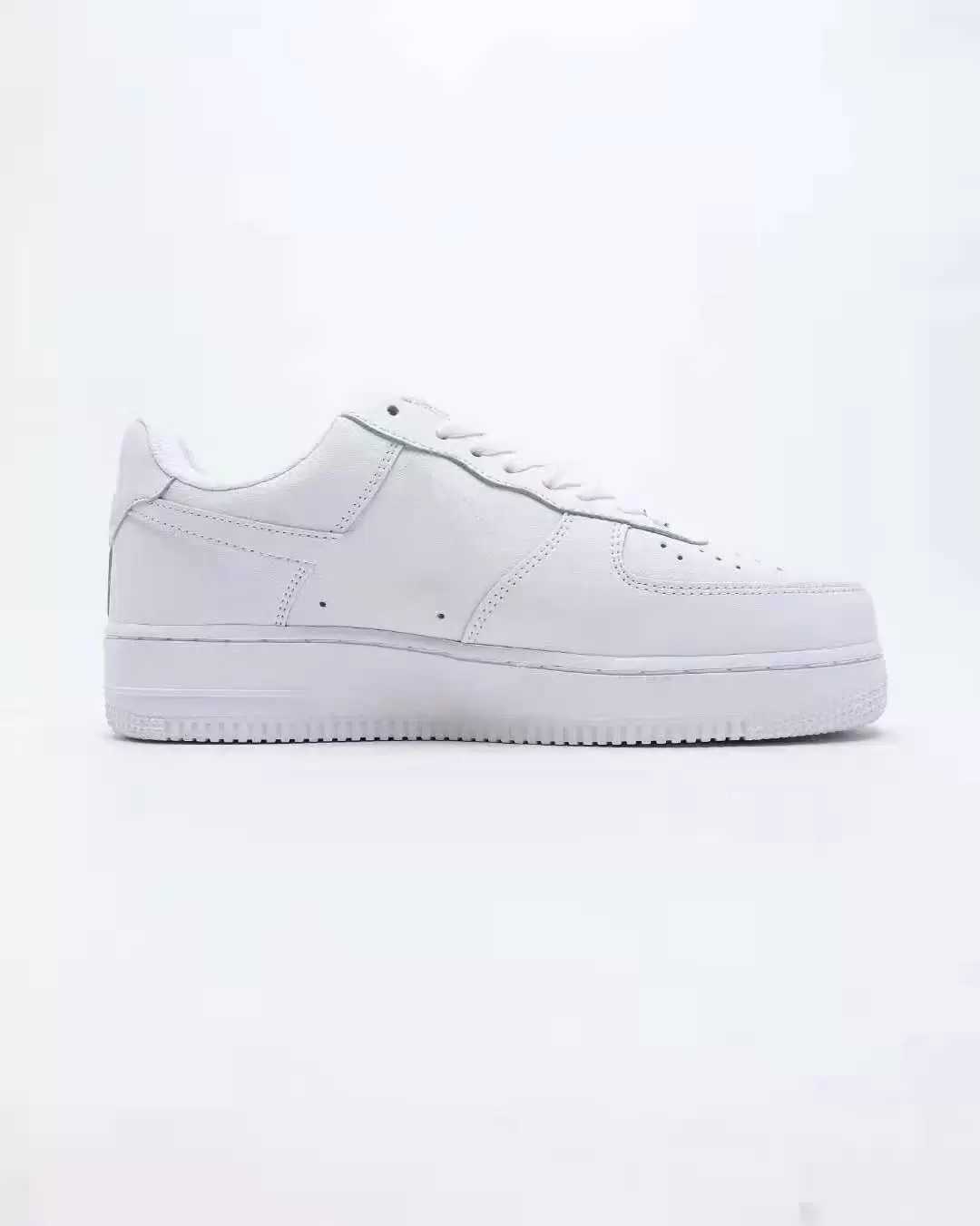 

Fashion Men Women Casual Flat Shoes White Black Leather Low Lace-Up Sneakers Trainers Unisex Zapatos Skateboard Shoe 36-45 4YDT