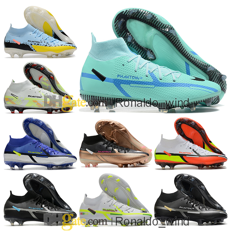 

Gift Bags Mens High Ankle Football Boots Phantom GT2 Dynamic Fit Elite FG Firm Ground Cleats Neymar ACC Phantom GT II Soccer Shoes Top Outdoor Trainers Botas De Futbol, Color 1