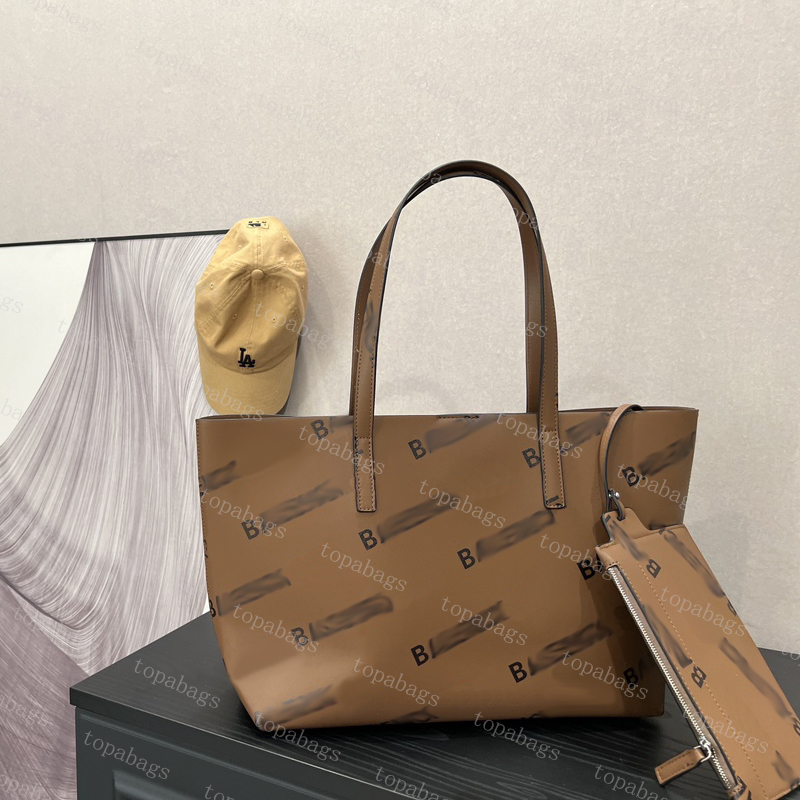 

New Designer Totes Bags High Capacity Ladies Handbags Classic Shopping Armpit Shoulder Tote Bag With Purse, Other items bags