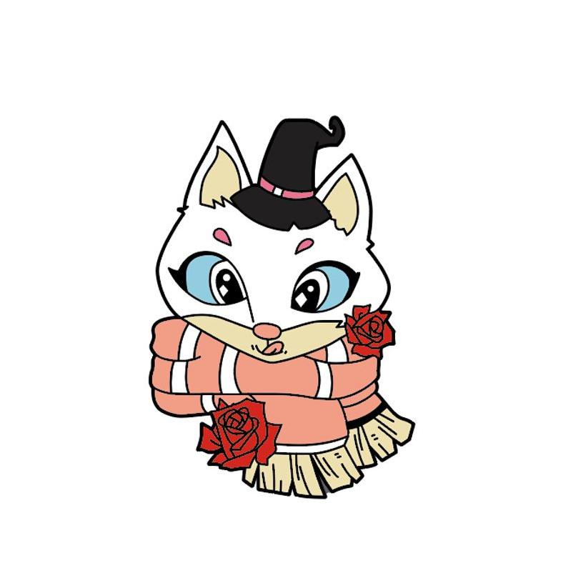 

Pins Brooches Magician Mouse Girl Brooches For Women Cute Cartoon Animal Alloy Enamel Pins Badge Drop Delivery Jewelry Dhtla