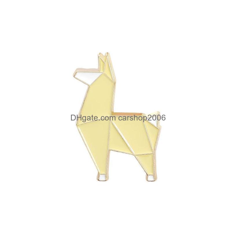 

Pins Brooches Creative Geometry Animal Brooch Set 5Pcs Koala Rabbit Dog Panda Shaped Enamel Paint Badges For Boys Pin Shirt Jewelry Dhwjo