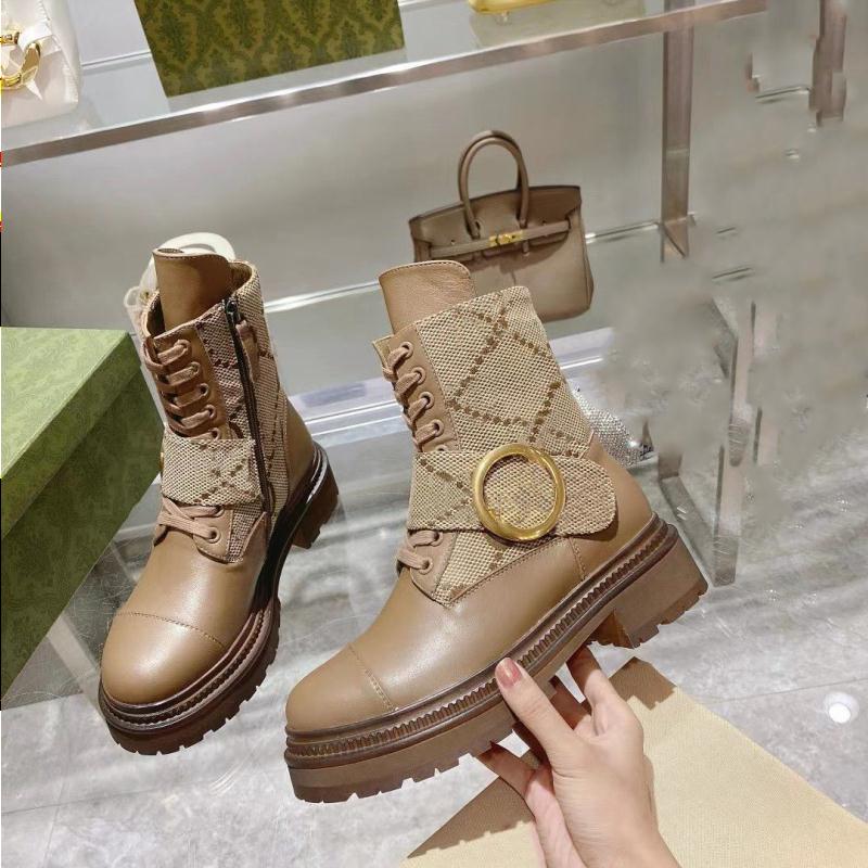 2022 montre les derni￨res bottes d'impression sp￩ciales de bottes pour femmes haut de gamme 8 pouces de broderie de broderie