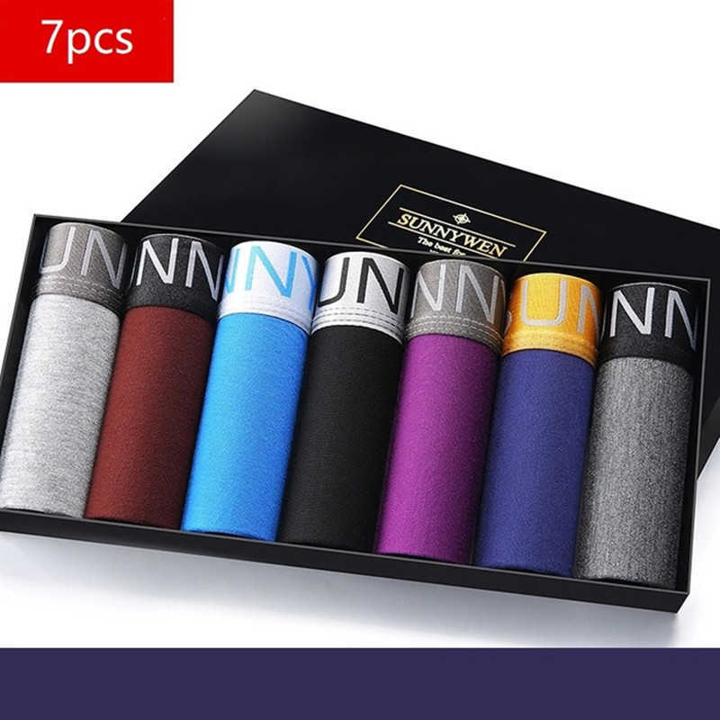 

Men's Cotton Underwear Breathable Boxing Shorts Comfortable Multi-color Fashionable, 801-802