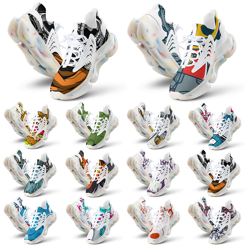 

customs shoes men womens runnings shoe DIY triple black white blue red orange men customized outdoors sports sneaker trainer fashion walking, Item #3