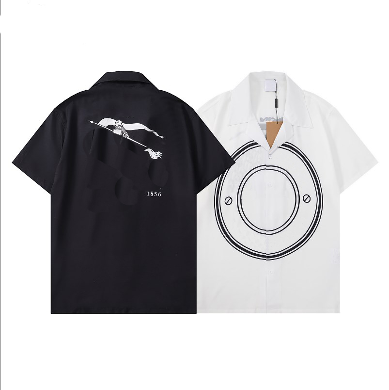 

Mens Polos Fashion T-shirts High end printed short sleeved cotton horse jersey womens T-shirt Korean fashion clothing summer luxury top, Black