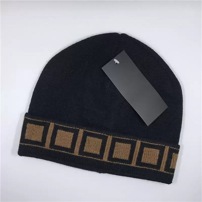 

2023 Luxury Beanie Designer F-Letter Knitted Cap for Men and Women Casual Hat Outdoor Fashion High Quality A1