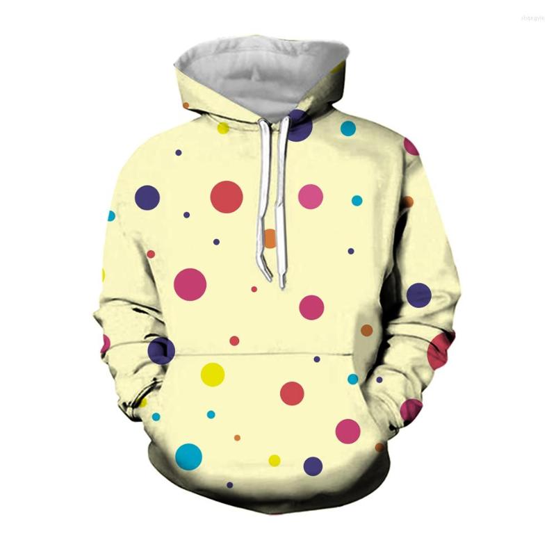 

Men's Hoodies Jumeast 3d Print Hip Hop Hoodie Polka Dot Graphic Oversized Urbanic Streetwear Baggy Hooded Sweatshirts Clothes For Men