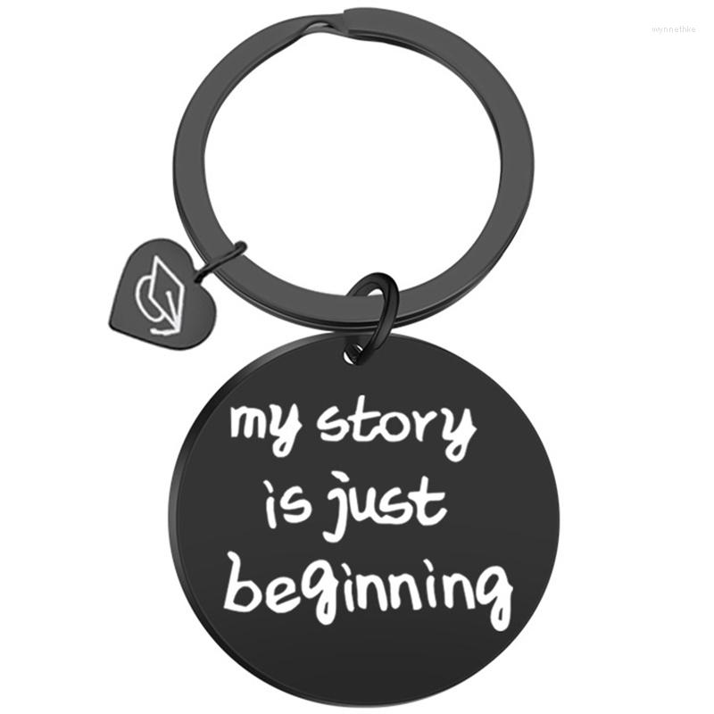 

Keychains 2022 Graduation Season Gift Stainless Steel Round Keychain