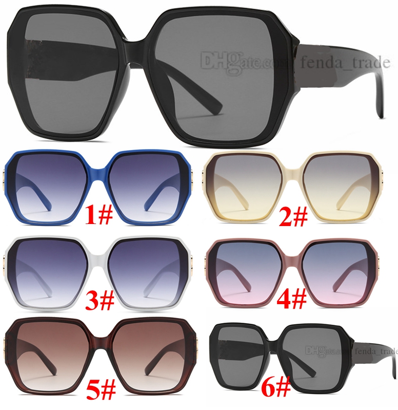 

Women Oversized Square Sunglasses Vintage Big Frame Women Sun Glasses Fashion Shades Gafas De Sol 6 colors 10PCS