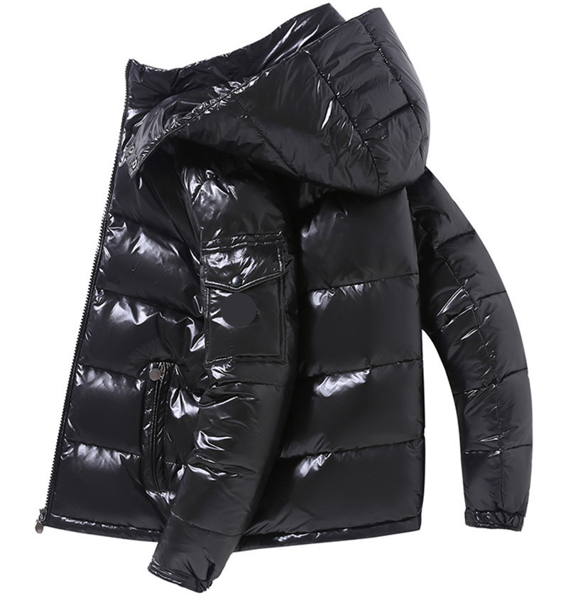 

Men's Down Parkas High Quality Mens Jackets Parka Women ClassicWarm Feather Winter Jacket Unisex Coat Outwear Couples Clothing 221125, Black