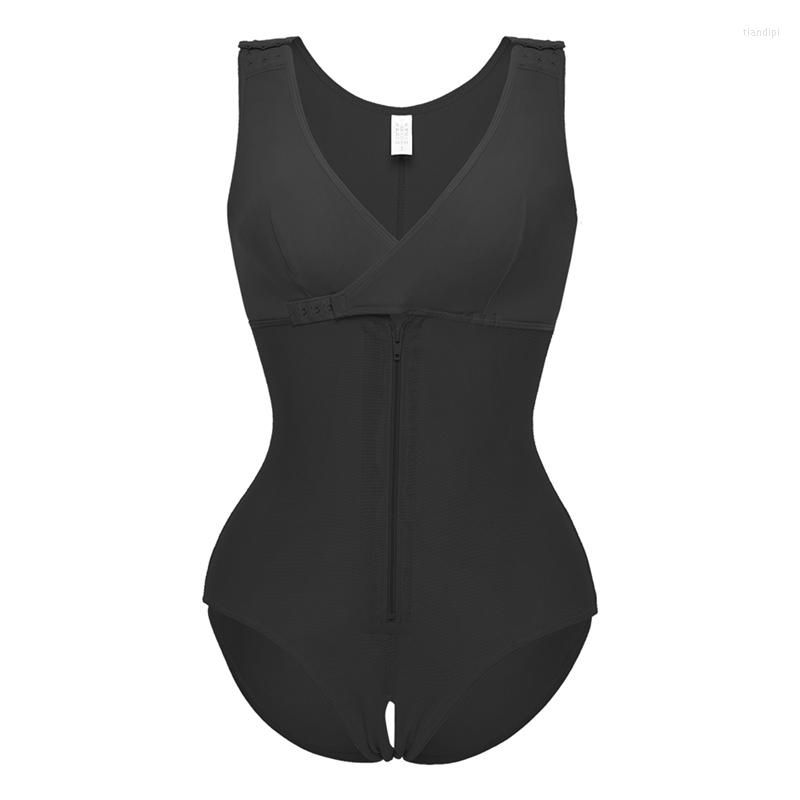 

Women' Shapers Womens High Waist Tummy Control Body Shaper Bodysuit Seamless Shaping Underwear Postpartum Girdles Full Shapewear Plus Size, Black