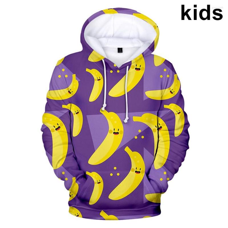

Men's Hoodies Arrival 2 To 14 Years Kids 3D Fruit Banana Printed Pullover Sweatshirt Boys Girls Cartoon Jacket Children Clothes, 3dtz-22