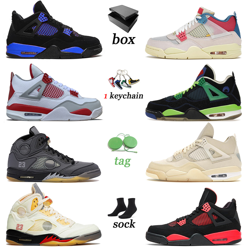 

Men Women Jumpman 4 4s Basketball Shoes 5s Taupe Haze Sail University Blue Black Canvas Military Black Paris With Box Sneakers Cactus Jack outdoor mens trainer, 40-47 2020 fire red