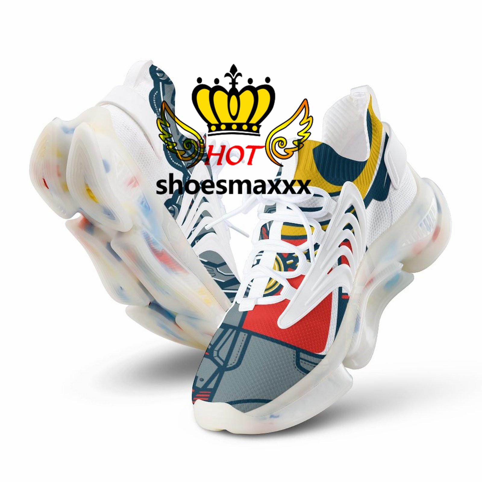 

Outdoor Running Shoes Men Women Fashion custom light breathable womens mens trainer sneakers sports ST40
