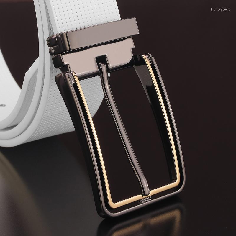 

Belts Classic Black Pin Buckle Designer Men High Quality Casual Genuine Leather Cowskin Jeans Waist Strap Ceinture Homme