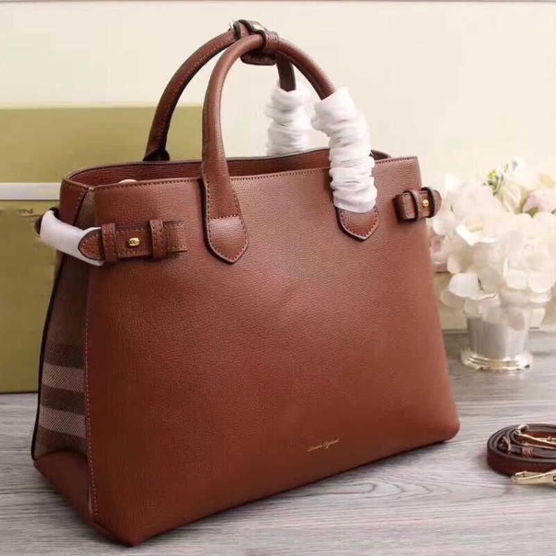 

Women Handbag Hand bag Graceful Totes Shoulder Crossbody Bags Large Capacity Genuine Leather Tartan Cotton Patchwork Color Detchable S, Just box