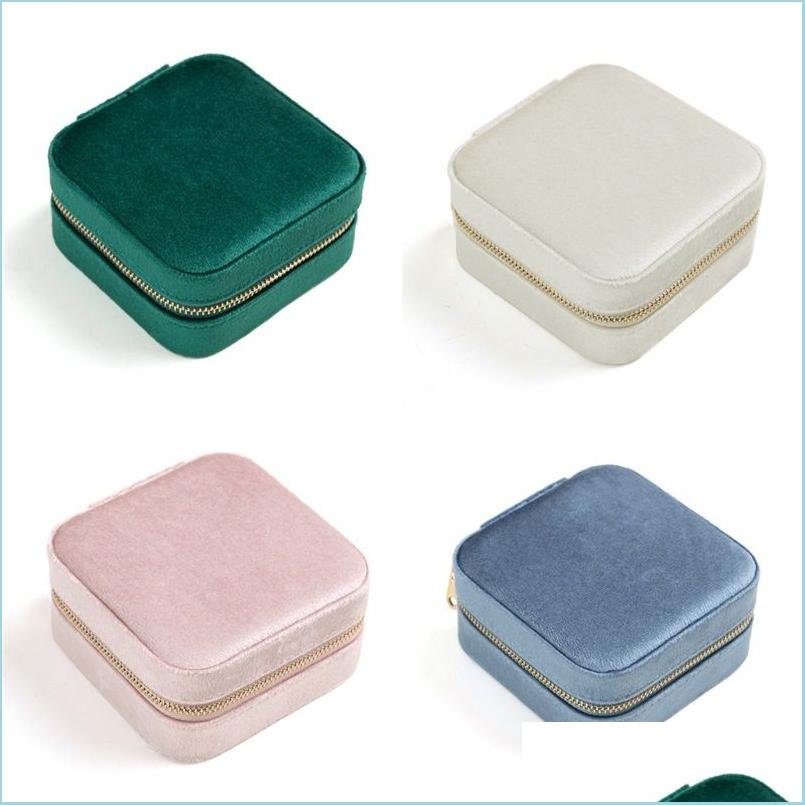 

Jewelry Boxes Veet Travel Jewelry Box Double Layer Display Organizer Rings Earrings Necklaces Bracelets Case With Mirror 156 Dhgarden Dhusm