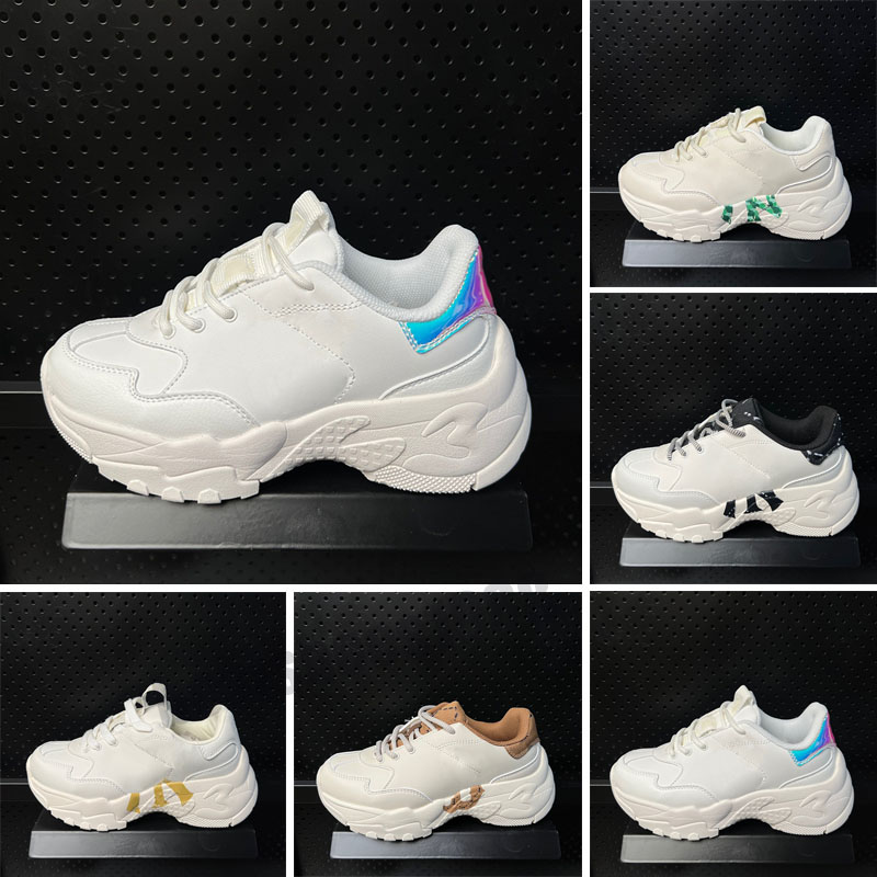 

Summer New M-LB Daddy Shoes Women's N Yankees Thick soled High rise Sports Shoes Size 36-44, Color 3