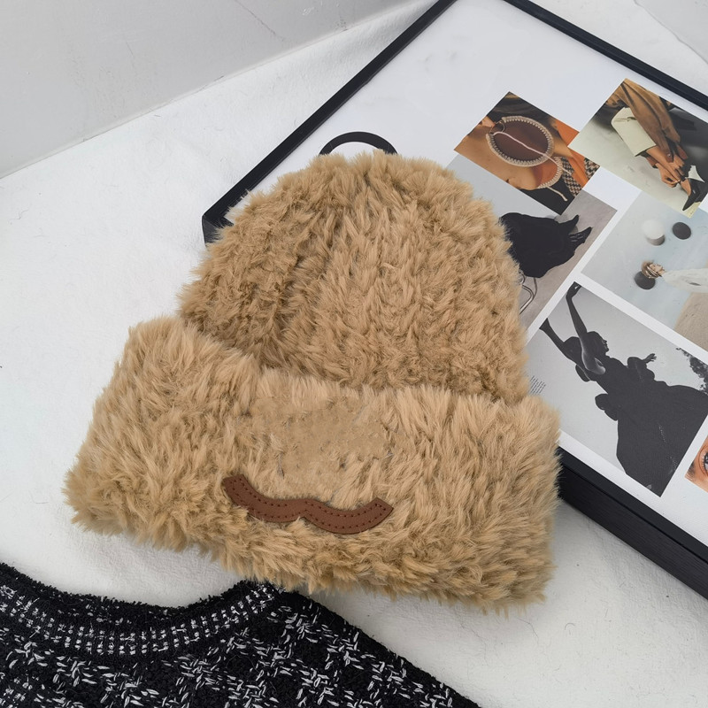 

Designer Brand Luxury Beanie Cap for Male and Female Couples Autumn and Winter New Little Fragrance Knitted Hat Outdoor Fashion Versatility