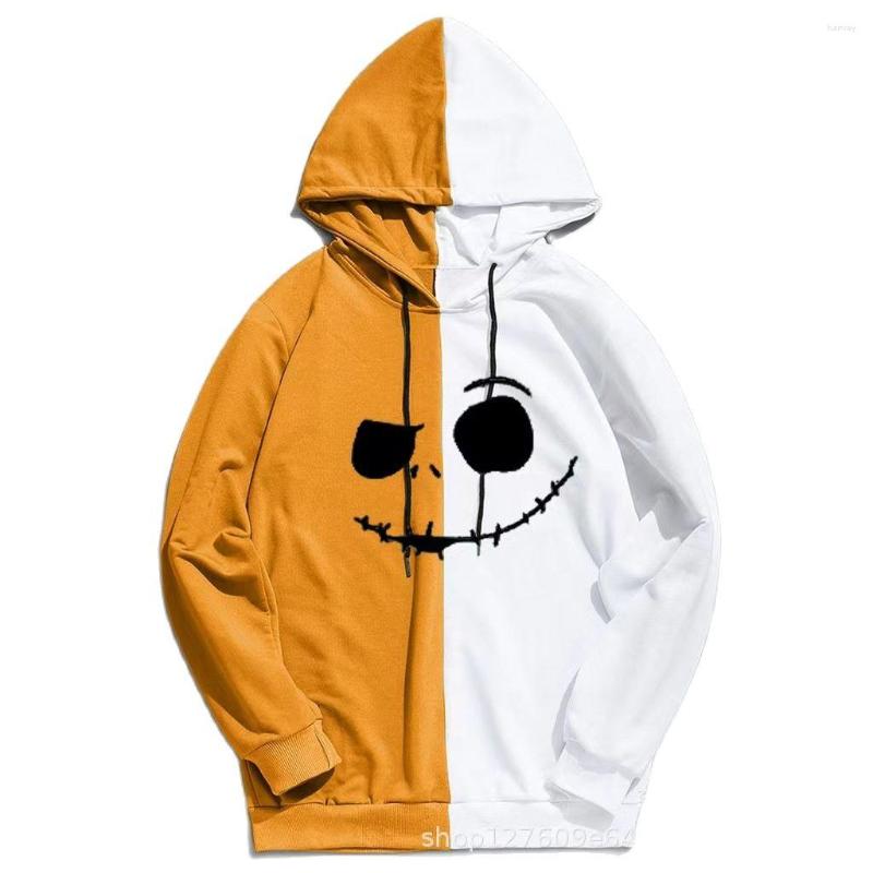 

Men' Hoodies 2022 Spring And Autumn Men' Sports Casual Hoodie Fashion Black White Mosaic Hip Hop Street Top Hooded Jumper, Beige