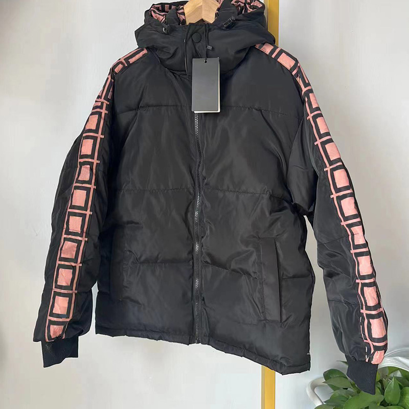 

Designer Mens Winter Down Jackets Parkas Black White Puffer Outerwear Men Women Warm Coats