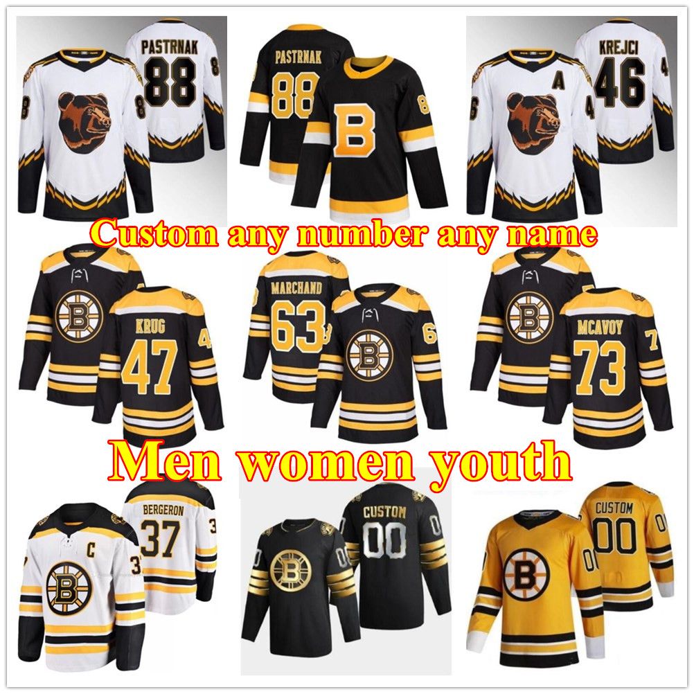 

Boston 2022-23 New Reverse Retro jersey Taylor Hall Bruins David Pastrnak Hampus Lindholm Jack Studnicka Nick Foligno Charlie Coyle Craig Sm, As pic