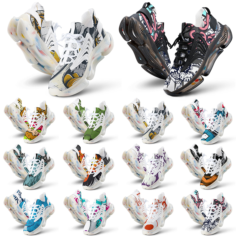 

customs shoes men women running shoe DIY multis color black orange white greens purple red mens customized outdoor sport sneaker trainers jogging fashion, 23