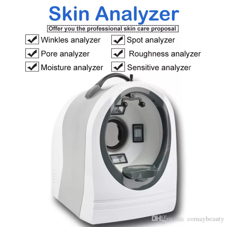 

Beauty Equipment 5Th Generation Facial Skin Analyzer Magic Mirror Magnifier Derma Scan Efficacioskin Scanner For Spa Salon