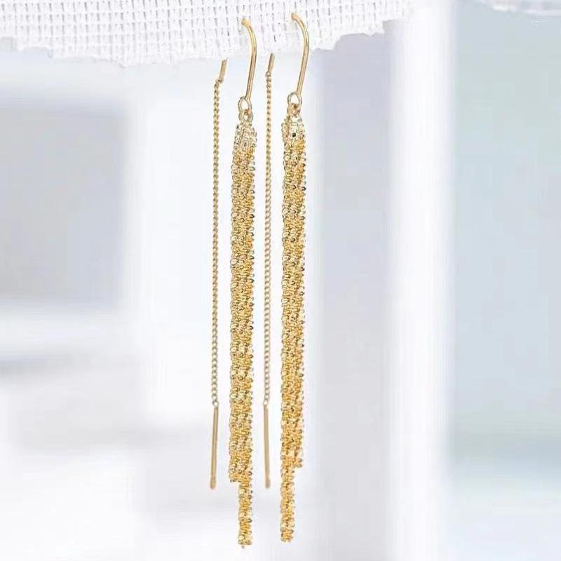 

Dangle Earrings South Korea's Temperament Long Tassel Ear Line Fashion Simple Women's Jewelry