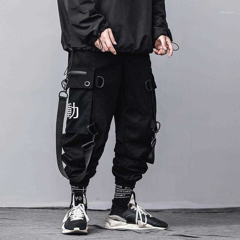 Men's Streetwear Joggers Men Hip Hop Korean Style Clothes Fashion Casual Cargo Pants Trousers Black Harem1 CYLY-image-683782285