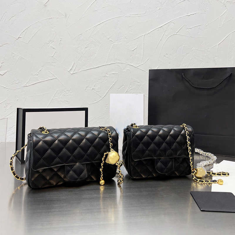 

Shoulder bag women's designer chain small golden ball handbag luxury channel fashion bag -no. C4167, Beige