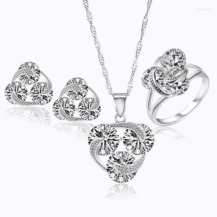 

Necklace Earrings Set Gold Color African Costume Jewelry For Women CZ Crystal Pendant Bridal Hoop Wedding Accessories 9T0032, Picture shown