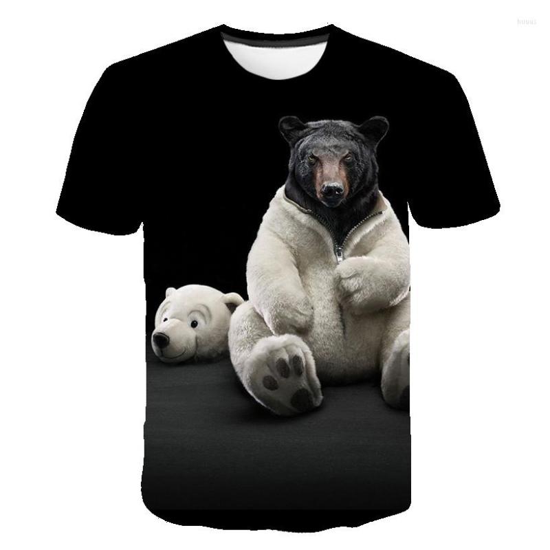 

Men's T Shirts Summer 3d Printing Men's T-Shirt Russian Fitness Bear Anime Sexy Short Sleeve Crew Neck Casual Tops Mens, T57