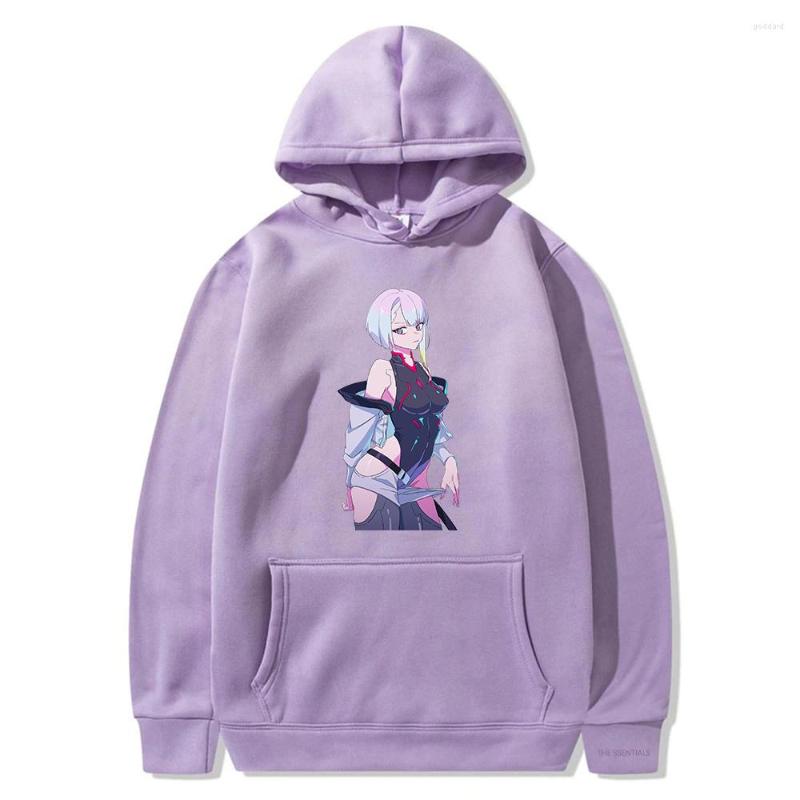 

Men's Hoodies Edgerunner Hoodie Men Harajuku Aesthetic Graphic Anime Unisex Autumn Winter Kawaii Hooded Sweatshirt Tops, 13680-i22