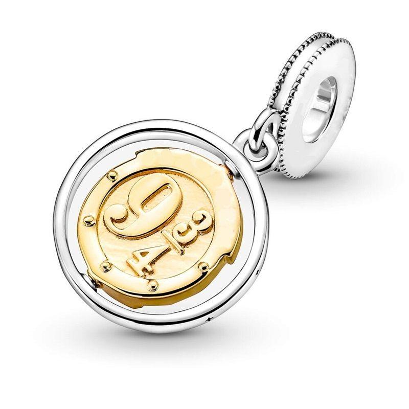 

Other Other Loose Beads Plated Gold Sier Hedwig Spinning Dangle Charm Fit Original Bracelet Making Diy Jewelry For Women 156 Dhgarden Dhmvz