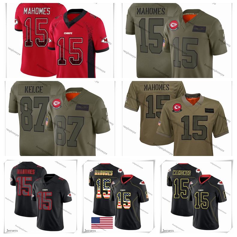 

Custom Kansas''City''Chiefs''Men Jersey 15 Patrick Mahomes 87 Travis Kelce Fashion Impact Black Color Rush Limited''NFL''Football Jerseys