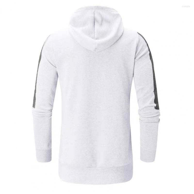 

Men's Hoodies Autumn Coat Outwear Men Warm Cardigan Trendy Hat Pockets Hoodie, Black