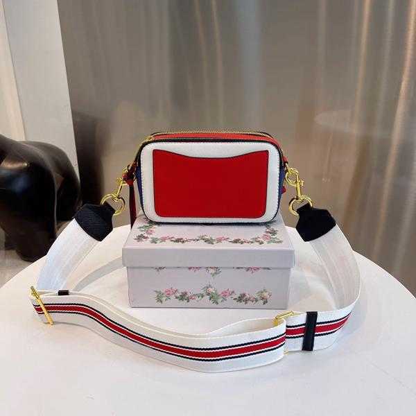 

With Box The Snapshot Fashion Designer Ladie Bags Handbag Famous Mini Camera Small Crossbody Bag Women marc Shoulder Bags Messe, Separate colors contact me