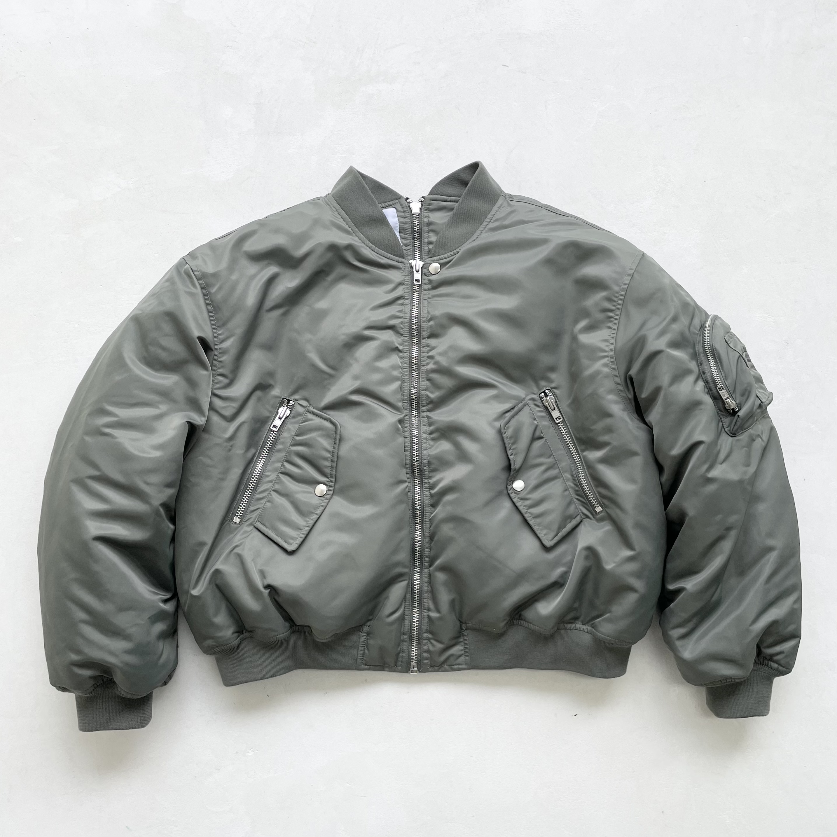 

Coats Grey Down Jacket Winter Men Women Windproof Thicken Inside Embroidered Patch Label