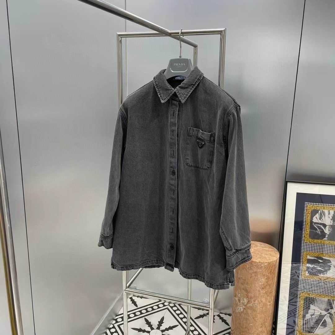 

Designer Men' Jackets High quality denim jacket fashionable versatile white slim, Black