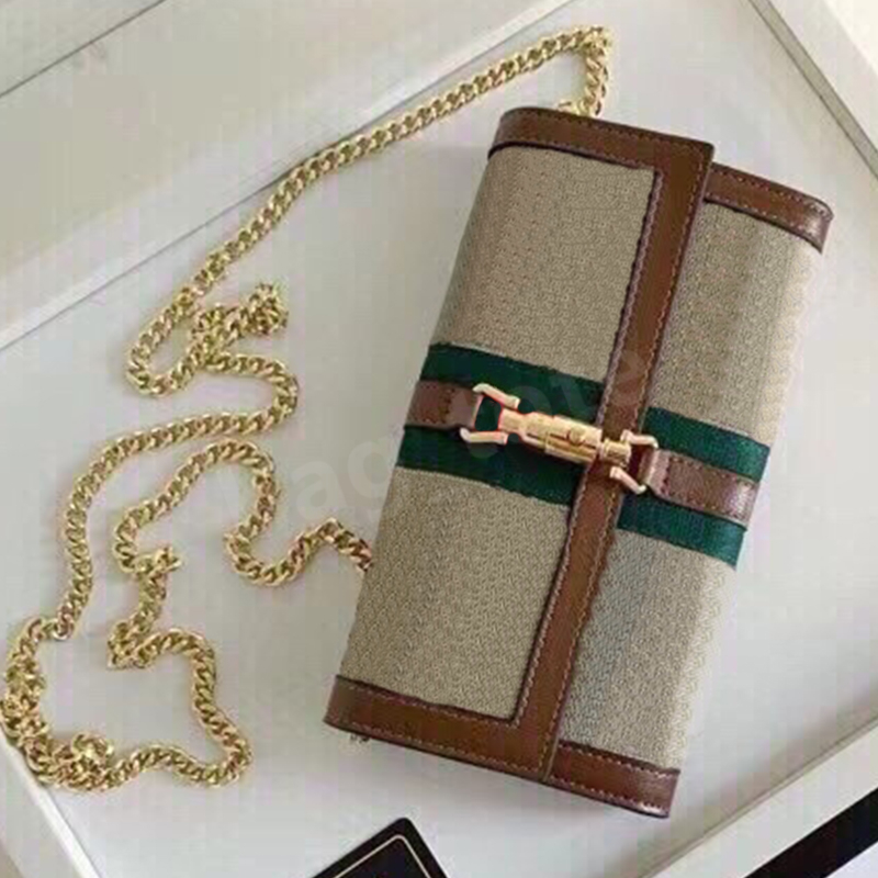 

Lady Shoulder Bags Delicate Chain Cross Body Classic Style Coin Pocket Clutch Bag Shopping Wallet Card Holder Handbag, Brown