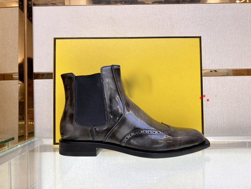 

2023 Man Martin Boots for Woman Black Genuine Leather Autumn Winter New Matte Fashion Wearing Top Designer men Dress Shoes Size 39-45 -M293, Picture color