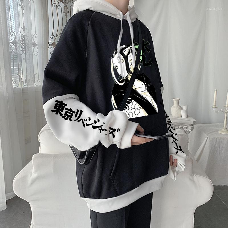 

Men's Hoodies Anime Tokyo Revengers Harajuku Wakasa Imaushi Manga Sweatshirt Men Cool Cartoon Autumn Oversized Long Sleeve Streetwear, Blue
